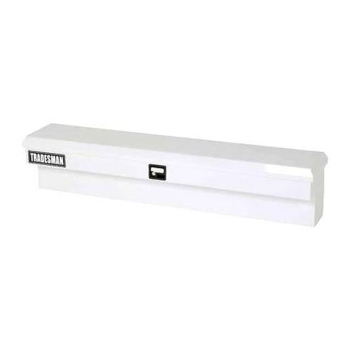 Lund Tradesman 48" Side Bin Truck Tool Box Full or Mid Size  Steel White Steel Specialty Boxes TST480