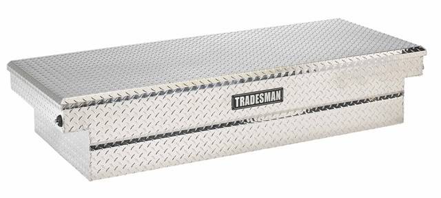 Lund Tradesman 70 Cross Bed Truck Tool Box 28 Wide Push Button Full Size
Single Lid Aluminum TALF2870PB