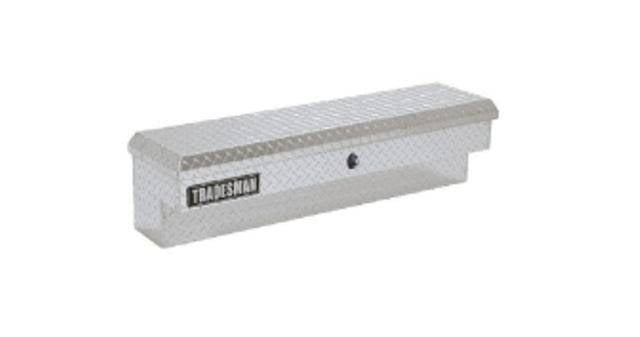 Lund Tradesman 70" Side Bin Truck Tool Box Full Size Single Lid
Push Button Aluminum Specialty Box TAL700PB