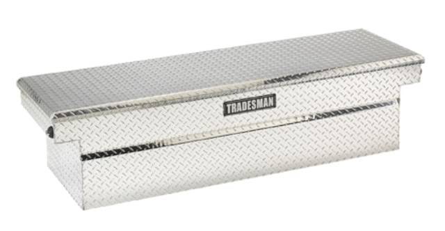 Lund Tradesman 72 Cross Bed Truck Tool Box 28 Wide Push Button Full Size
Single Lid Aluminum TALF2872PB