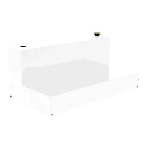 Lund Tradesman Full Size L Shape Storage Tank White (80 Gallons)
Steel Liquid Storage Tank TLST80