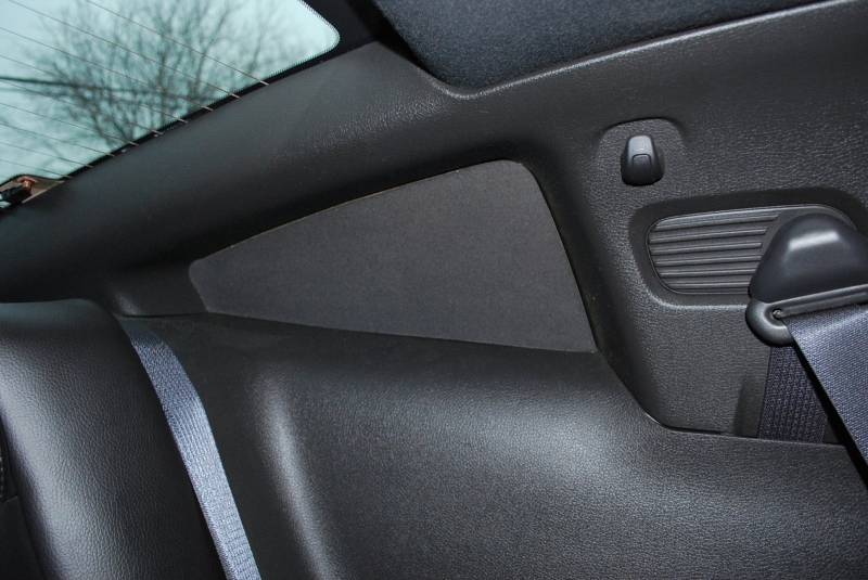 CDC 2005-2009 Ford Mustang Coupe Quarter Window Blackouts Set  112040