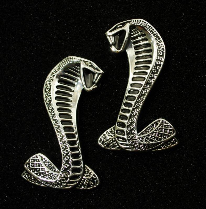 CDC 1994-1998 Ford Mustang Cobra Side Emblems Set 105071