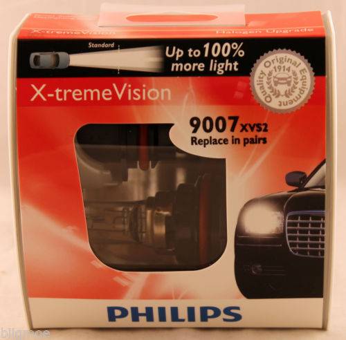 CDC 1996-2004 Ford Mustang Philips X-Treme Vision Headlamp 9007 Dual Beam 1401