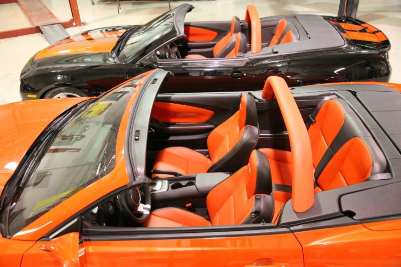 CDC 2011-2015 Chevrolet Camaro Sport Bar Inferno Orange Convertible 1143-7001-01
