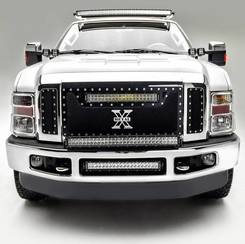 ZROADZ 2008-2010 Ford F-250 F-350 F-450 F-550 30 Inch Similar Style LED Light Bar Black Z325631