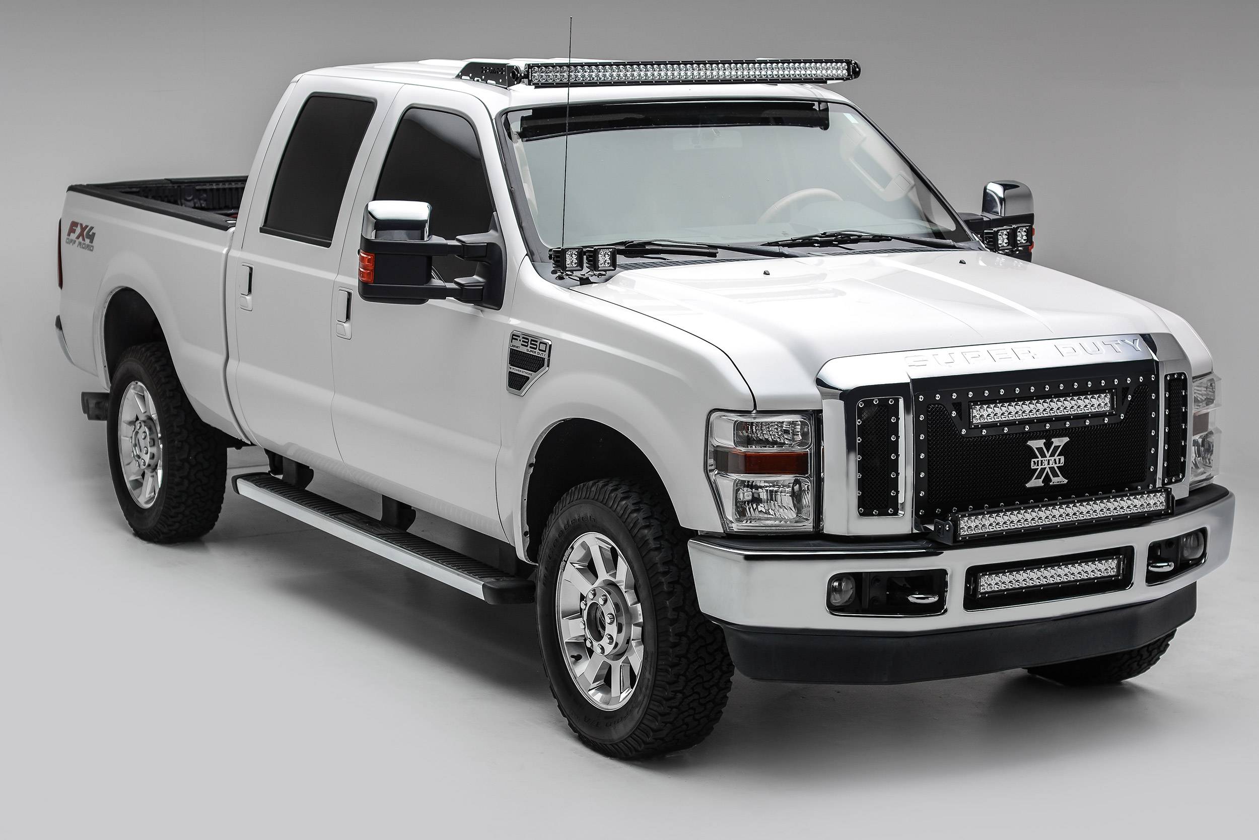 ZROADZ 2008-2010 Ford F-250 F-350 F-450 F-550 20 Inch Similar Style LED Light Bar Black Z325632