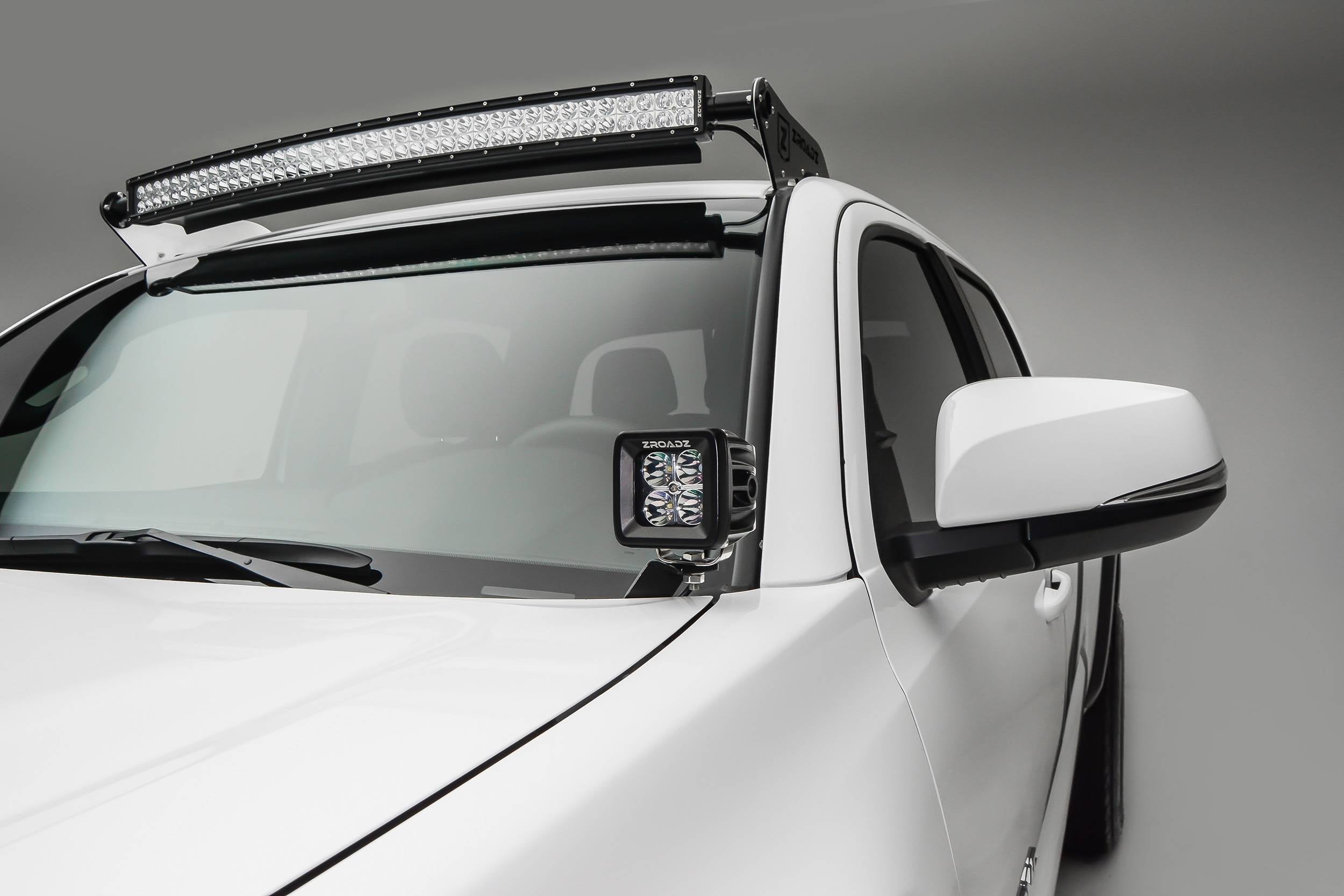 ZROADZ 2016-2023 Toyota Tacoma Mount 3 Inch Similar Style LED Pod Lights Black Z369401
