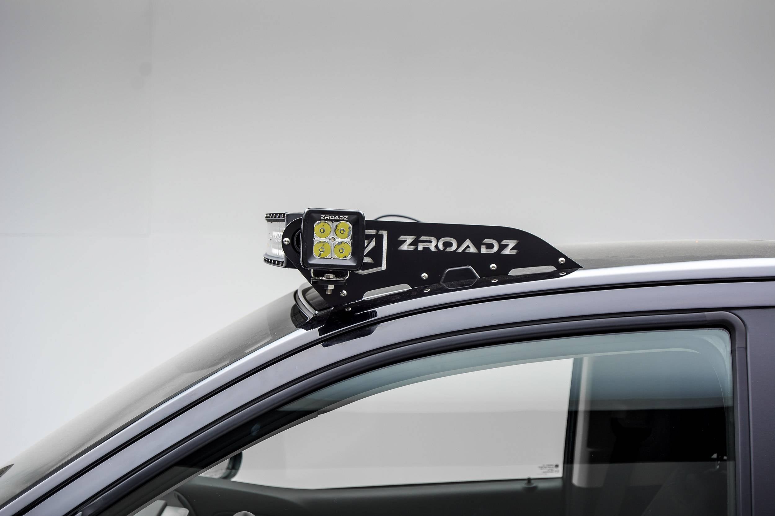 ZROADZ 3 Inch Front Roof Bracket Black LED Pod Lights Z330001