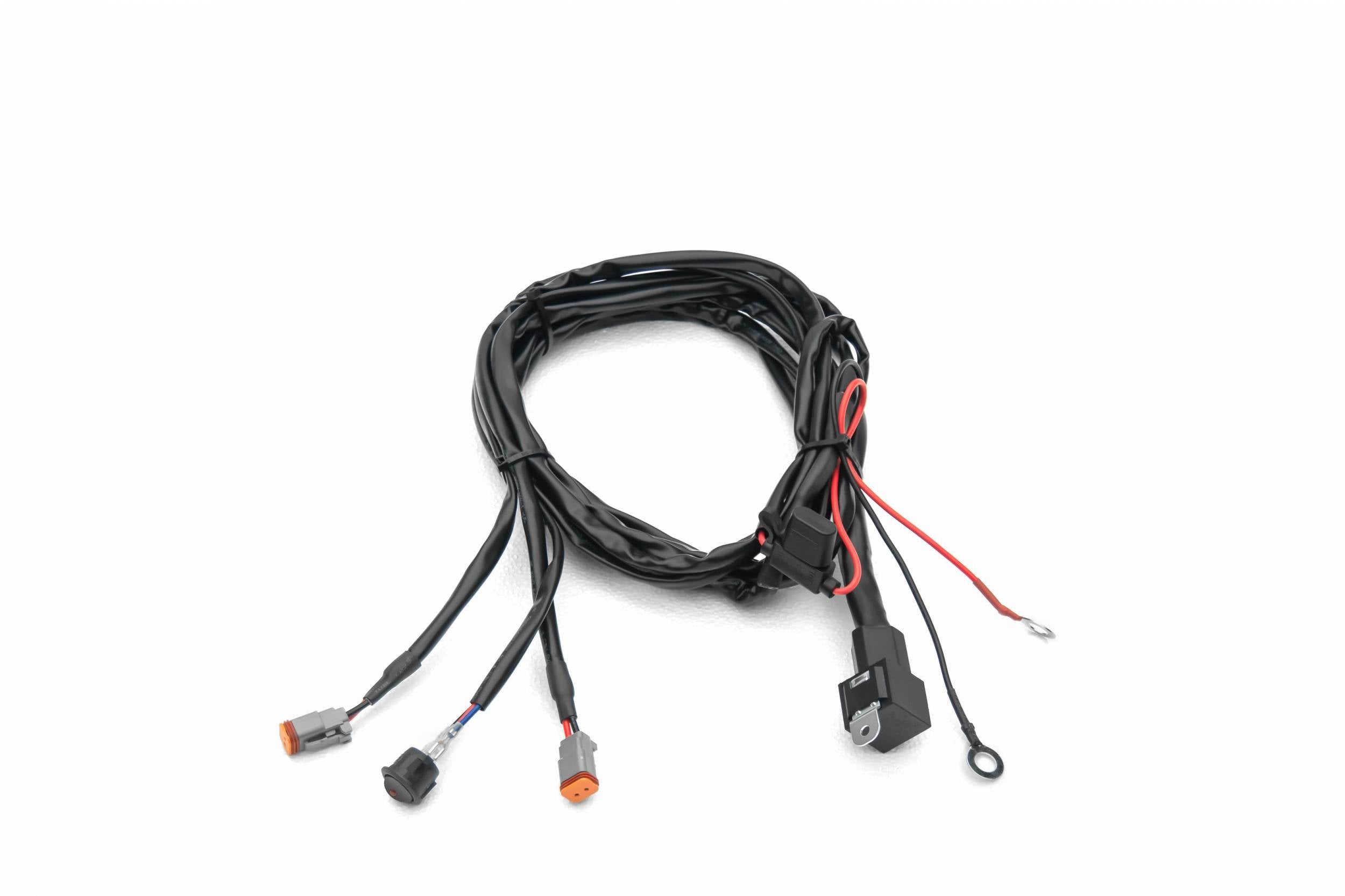 ZROADZ Universal 200 Watt 25 FT DT Wiring Harness to connect 2 LED Light Bars Z390020D-25A