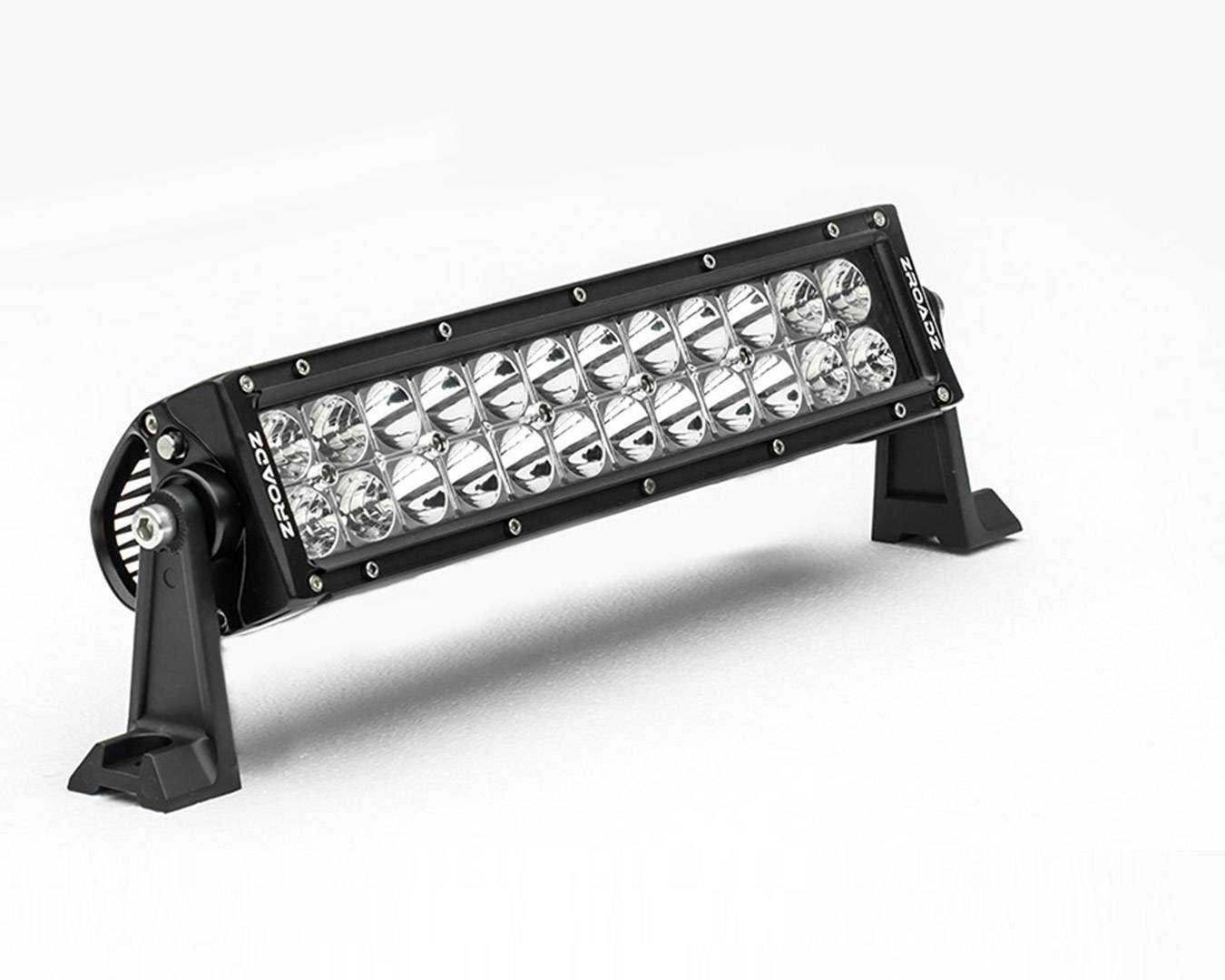 ZROADZ LED Straight Double Row 12 Inch Light Bar Universal Bolt-on No Drilling Required Z30BC14W72