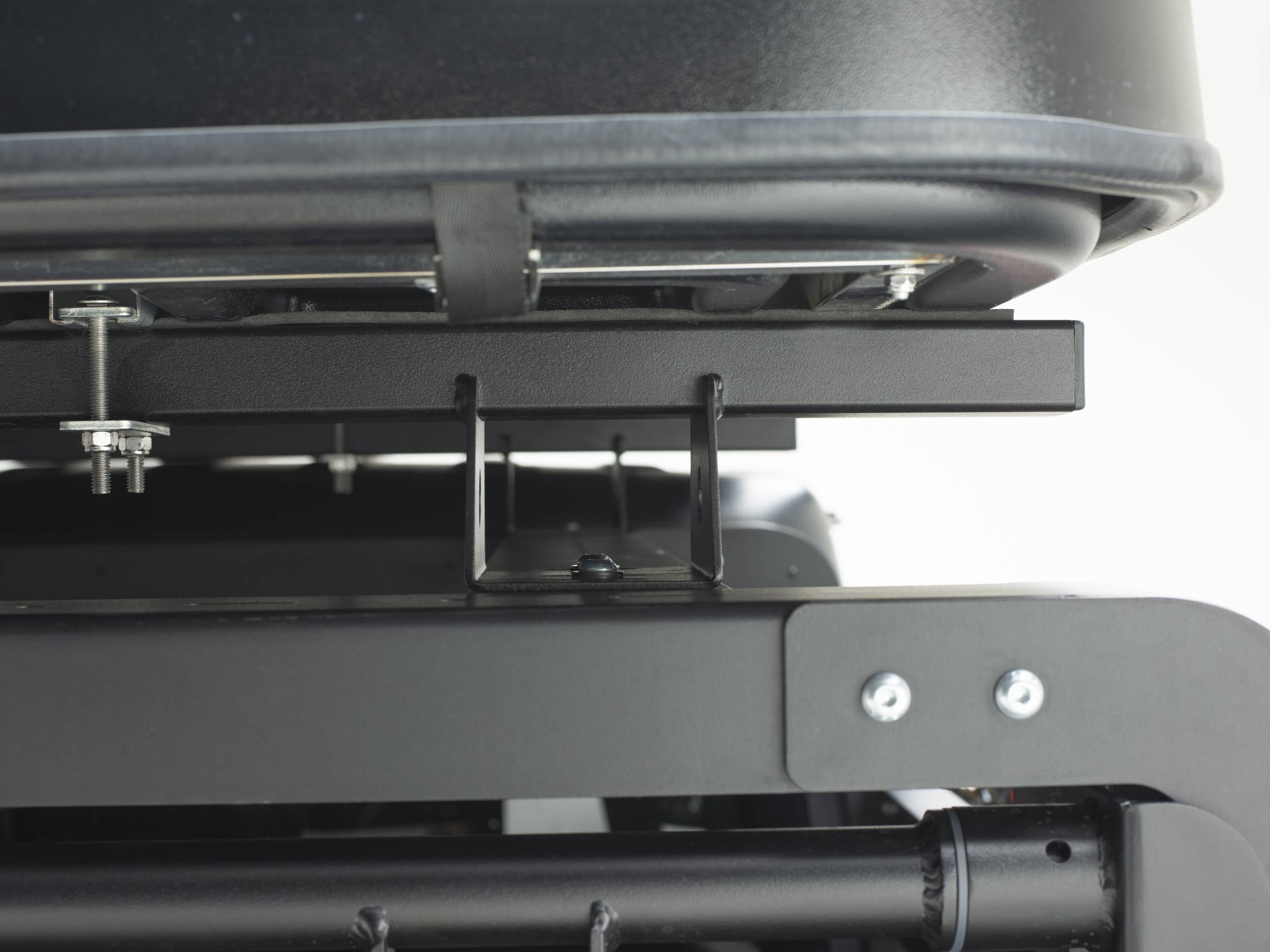 ZROADZ 2016-2025 Toyota Tacoma Access Overland Rack Crossbars Black Mild Steel Bolt-On 2Pc Set with Hardware Z839011