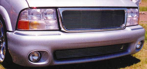 T-Rex 1998-2000 GMC Envoy Sonoma Jimmy Polished Aluminum 1 Pc Insert Horizontal Billet Grille No Studs 20380