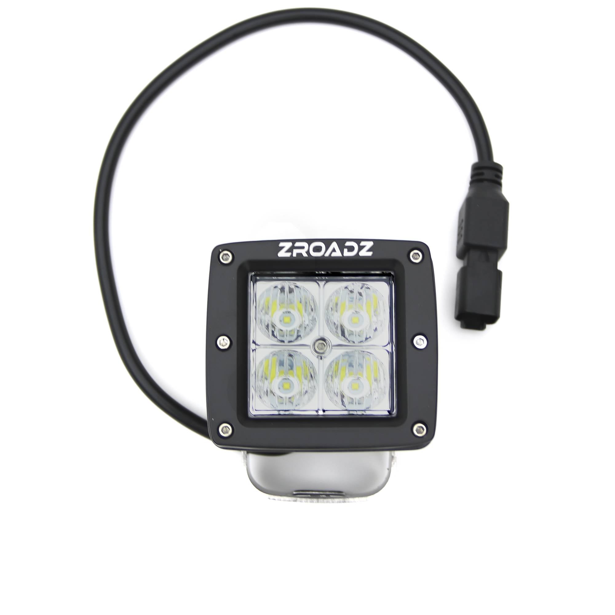 ZROADZ 3 Inch LED Flood Beam Pod Lights Z30BC14W20