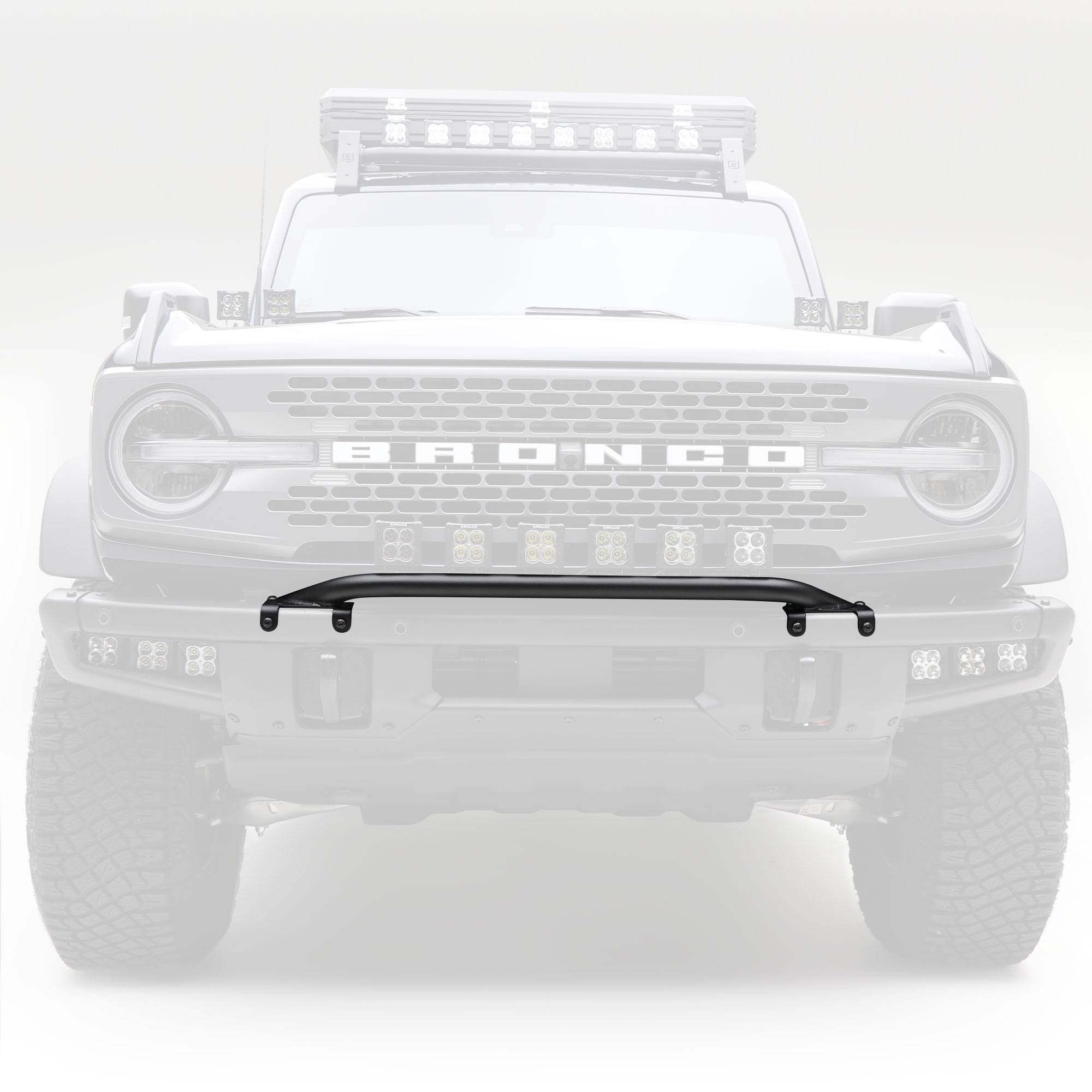 ZROADZ 2021-2024 Ford Bronco Front Bumper Top LED Brackets Only 3 inch LED Light Pods Z325431
