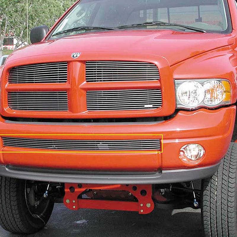 T-Rex 2002-2005 Dodge Ram Sport Bumper Billet Grille Insert Polished 25466
