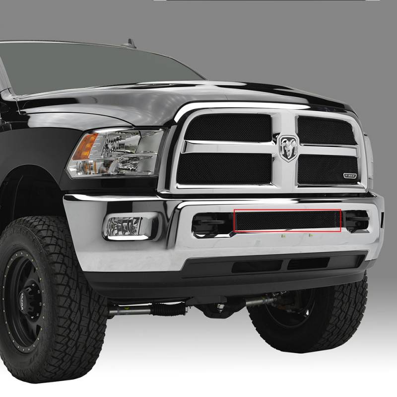 T-Rex 2013-2018 Dodge Ram 2500 3500 Sport Series Mesh Bumper Grille Insert Black 47452
