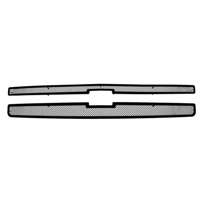 T-Rex 2007-2013 Chevrolet Silverado 1500 Upper Class Mesh Grille Overlay Black 2 Pc Style 51110