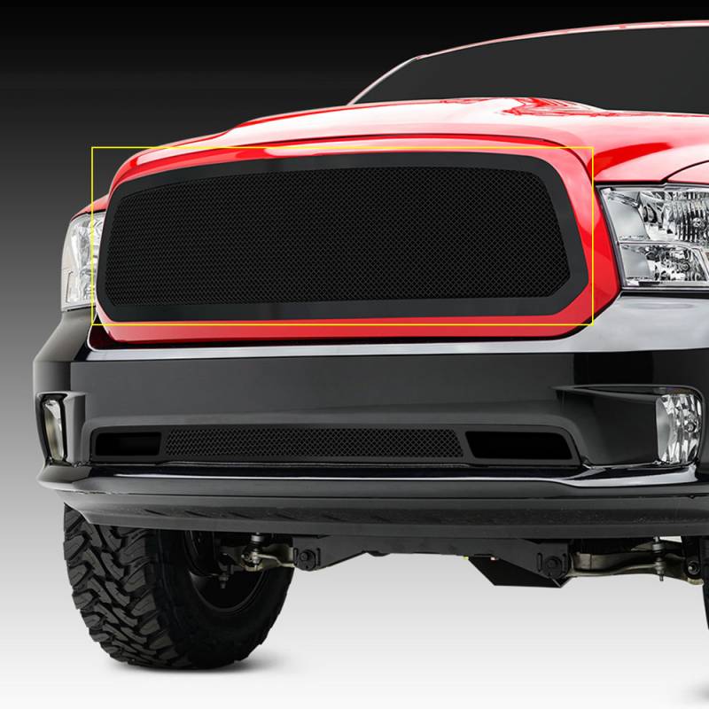 T-Rex 2013-2018 Dodge Ram 1500 2019-2023 Ram 1500 Classic Sport Upper Class Formed Mesh Main Grille Insert Black 51458