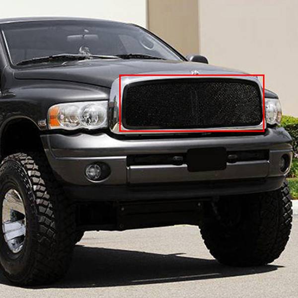 T-Rex 2002-2005 Dodge Ram Pickup Upper Class Mesh Grille Insert 1 Pc Black 51461