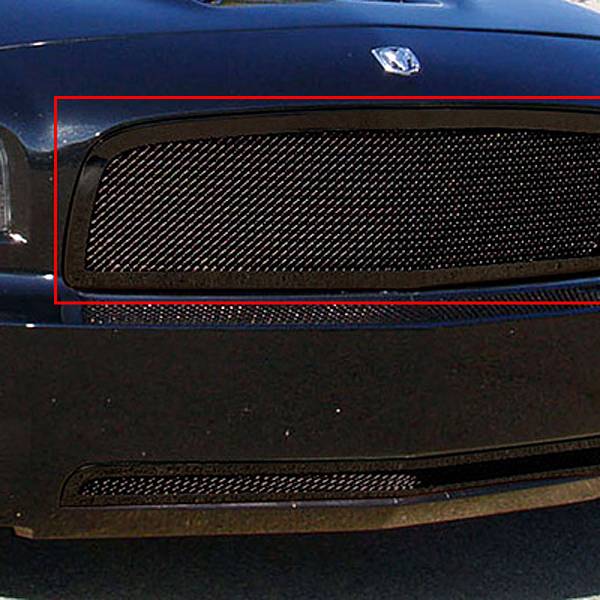 T-Rex 2005-2010 Dodge Charger SRT Upper Class Mesh Grille Replacement Black 51474