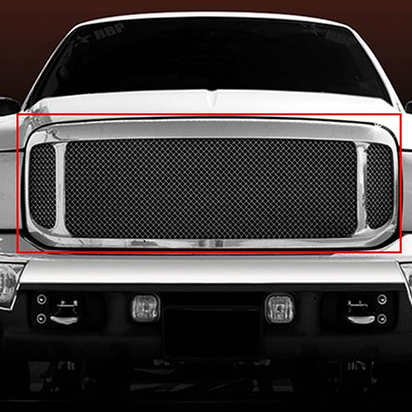 T-Rex 1999-2004 Ford F-250 F-350 Super Duty Upper Class Mesh Grille Insert Black 51571