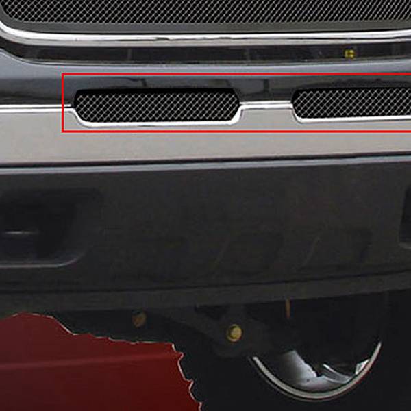 T-Rex 2003-2006 Chevrolet Silverado Upper Class Bumper Mesh Grille Black 52103