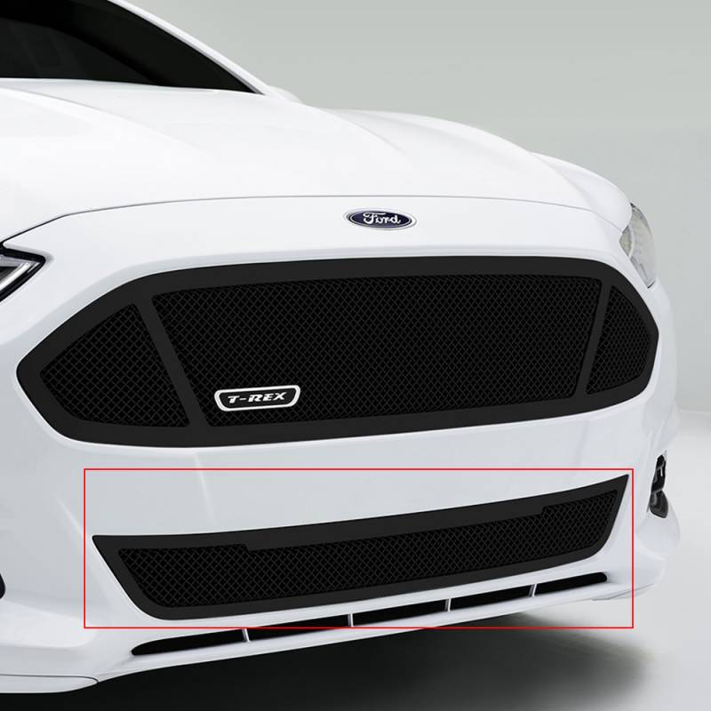 T-Rex 2013-2015 Ford Fusion Upper Class Formed Mesh Bumper Grille Replacement 52531