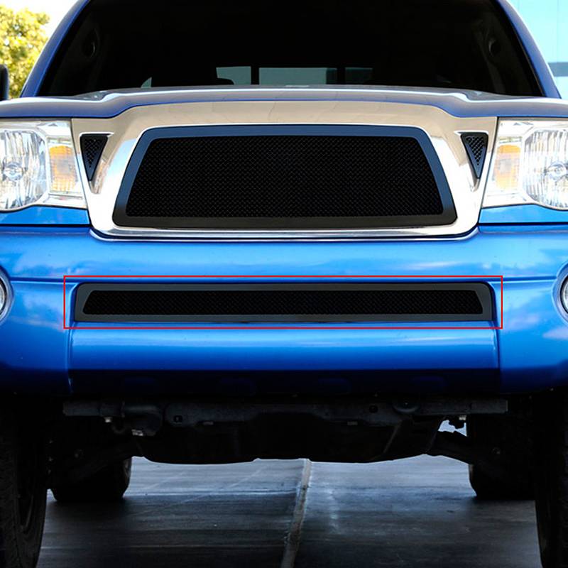 T-Rex 2005-2011 Toyota Tacoma Upper Class Bumper Mesh Grille Overlay Black (Except X-Runner) 52895