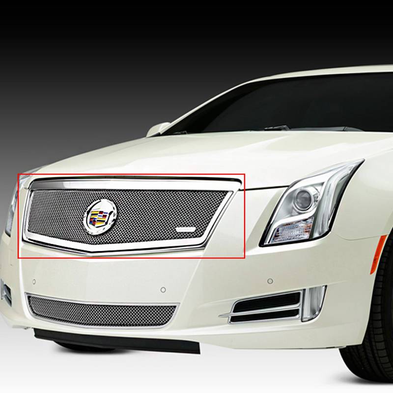T-Rex 2013-2014 Cadillac XTS Upper Class Formed Mesh Main Grille Replacement Polished 54173