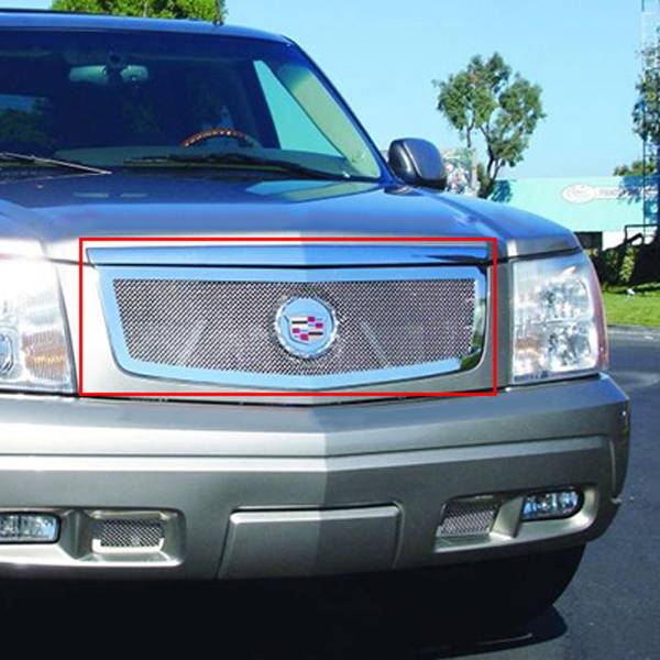 T-Rex 2002-2006 Cadillac Escalade EXT ESV Upper Class Mesh Grille Insert Polished 54182