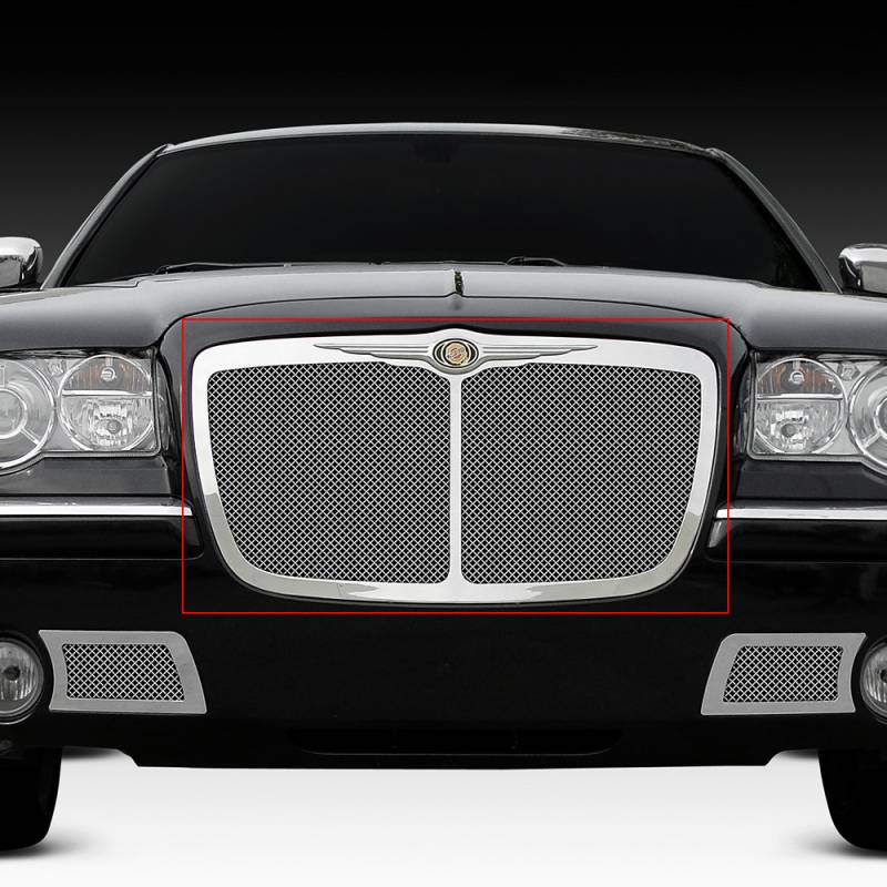 T-Rex 2005-2010 Chrysler 300 300C Upper Class Mesh Grille Polished 54479