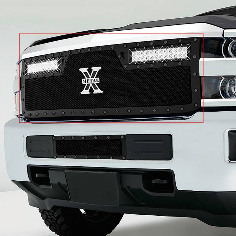 T-Rex 2015-2019 Chevrolet Silverado 2500 2015-2017 3500 Formed Mesh Main Grille Insert 6311231-BR