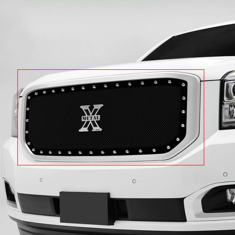 T-Rex 2015-2020 GMC Yukon Yukon XL X-Metal Series Studded Main Grille Insert Black 6711691