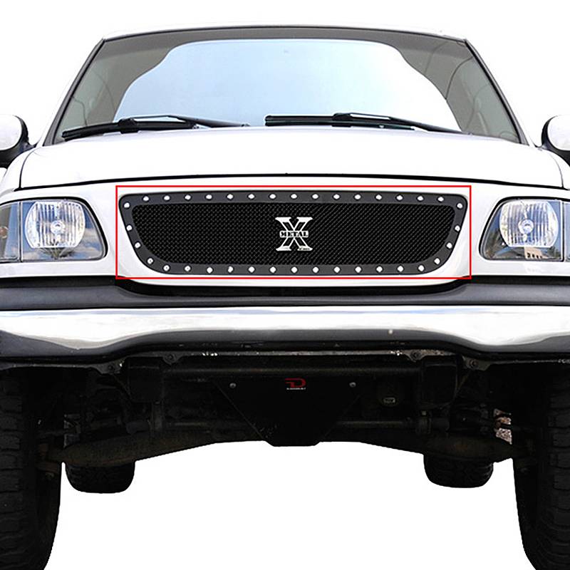 T-Rex 1999-2003 Ford F150 X-Metal Series Studded Main Grille Black 6715801