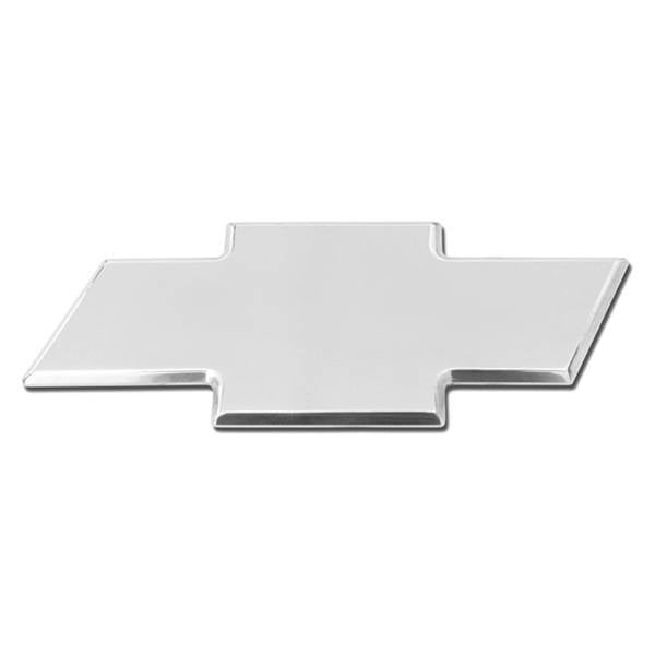 T-Rex 2007-2013 Chevrolet Silverado 1500 2007-2014 2500 3500 HD Billet Emblem Bowtie Rear Plain Polished 19112
