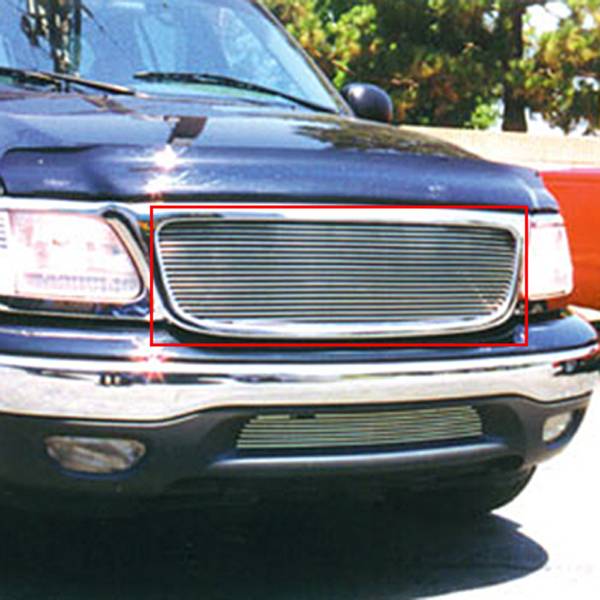 T-Rex 1997-2002 Ford Expedition 1999-2003 F150 Billet Grille Overlay Polished 21583