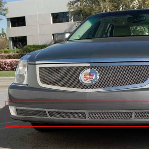T-Rex 2006-2011 Cadillac DTS Upper Class Bumper Mesh Grille Overlay Polished 55188