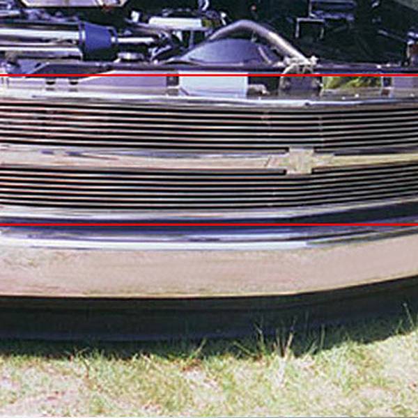 T-Rex 1988-1993 Chevrolet Silverado 1992-1993 Suburban Tahoe Phantom Billet Grille Insert 20025