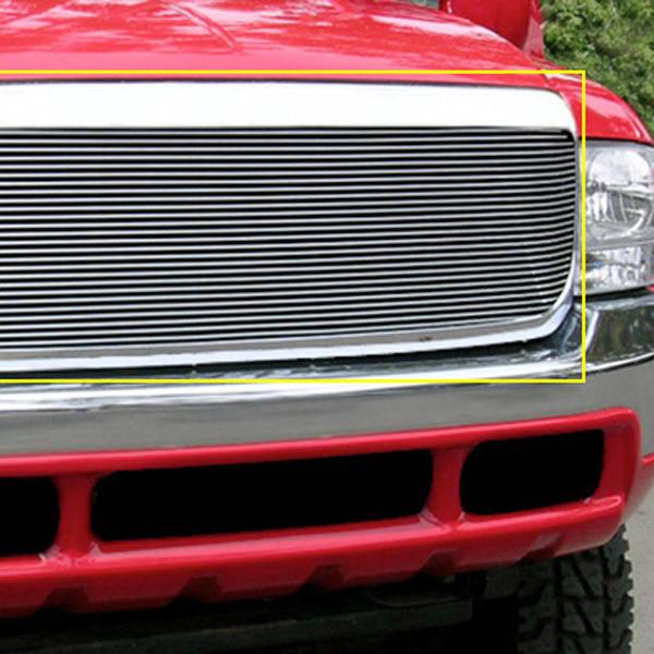 T-Rex 1999-2004 Ford F-250 F-350 Super Duty Billet Grille Insert Polished 20574