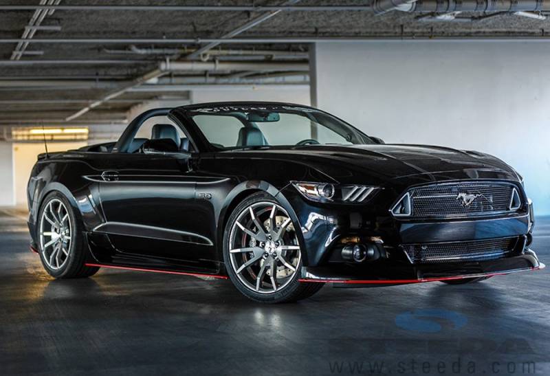 CDC 2015-2017 Ford Mustang Convertible Lightbar Black No Light 1511-7000-01-NL