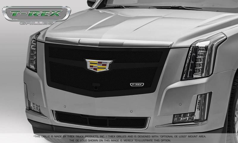 T-Rex 2015-2020 Cadillac Escalade Escalade ESV EXT Upper Class Bumper Grille Overlay Black 52181