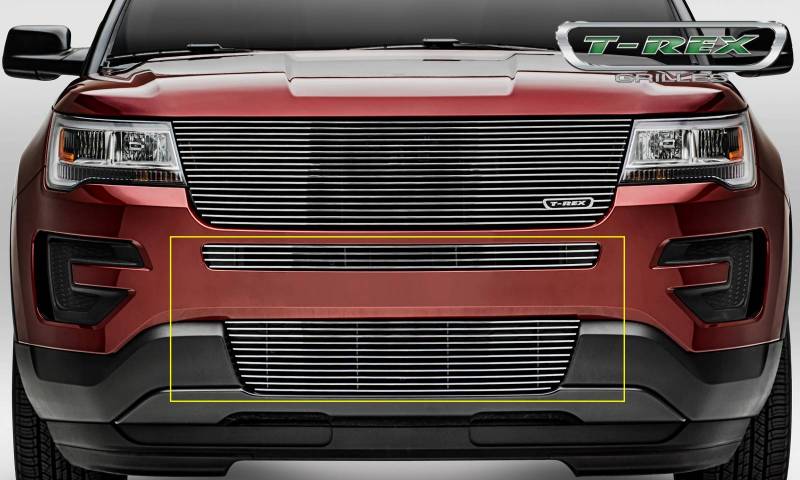 T-Rex 2013-2017 Dodge Ram PU 2500 3500 Aluminum Black Billet Grille Bumper Insert 25664B