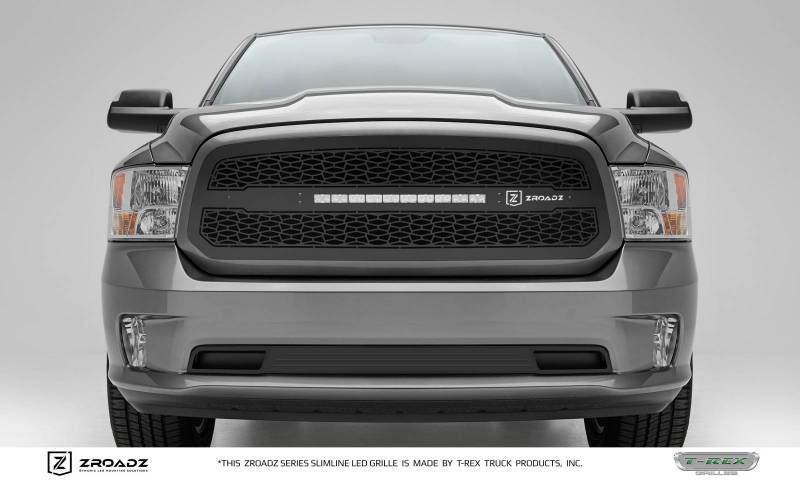 T-Rex 2013-2018 Dodge Ram 1500 2019-2023 Ram 1500 Classic ZROADZ Grille Black 1 PC Insert With 20" LED Z314581
