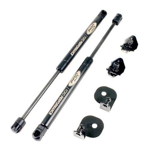 CDC 2015-2017 Ford Mustang Performance Hood Struts Black *will not work on GT350 1511-7052-01