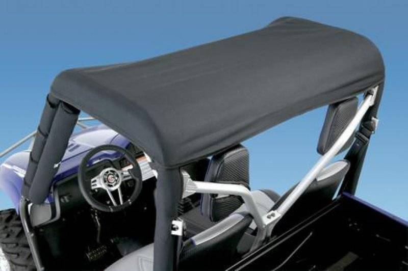 VDP Kawasaki Mule 3000 4000 Window WindStopper Solid Black Nylon with Clear Vinyl 8040