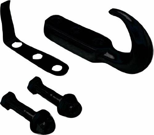 Smittybilt 1976-2006 Jeep CJ Wrangler YJ TJ LJ Tow Hook Kit Black 7605