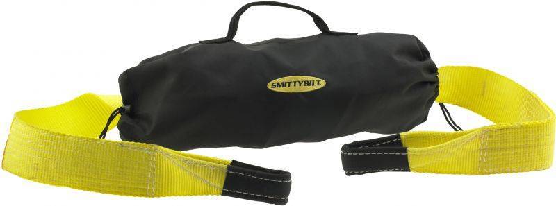 Smittybilt Universal Storage Bag Tow Strap Holds Up To 3" X 30' Strap 2791