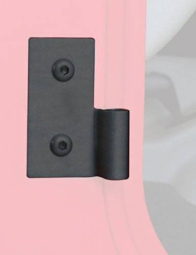 Smittybilt 1976-2006 Jeep CJ Wrangler YJ TJ LJ Lower Door Hinge Brackets Black 7607