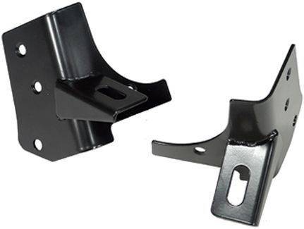 Smittybilt 1997-2006 Jeep Wrangler TJ LJ Winshield Hinge Light Bracket Black 7608
